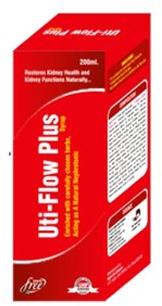 Uti-Flow Plus Syrup, Packaging Size : 200 ml