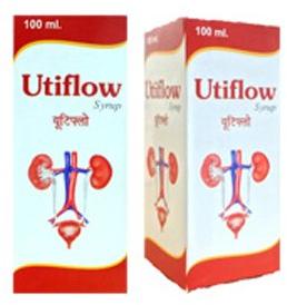 Utiflow Syrup, Packaging Size : 100 ml