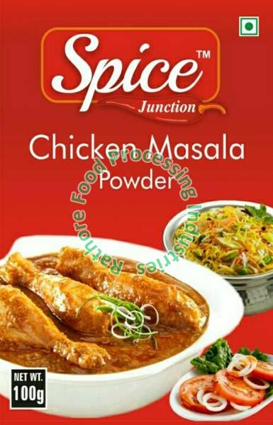 Spice Junction Chicken Masala Powder, Packaging Size : 100gm, 1kg, 200gm, 250gm, 500gm