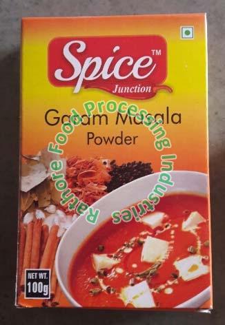 Spice Junction Garam Masala Powder, Packaging Type : Paper Box, Plastic Box, Plastic Paunch