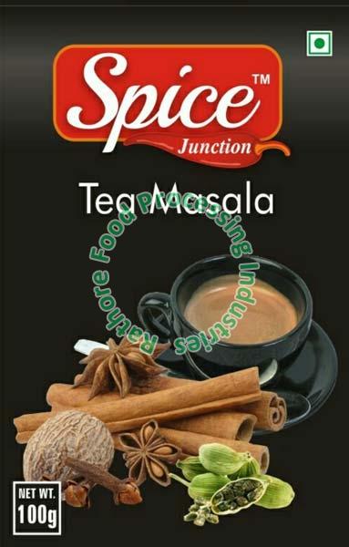 Natural Spice Junction Tea Masala, for Cooking Use, Form : Powder