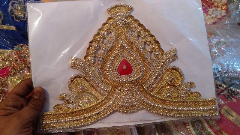 Polished Golden Pooja Type article, for Worship Use, Feature : Fine Finished