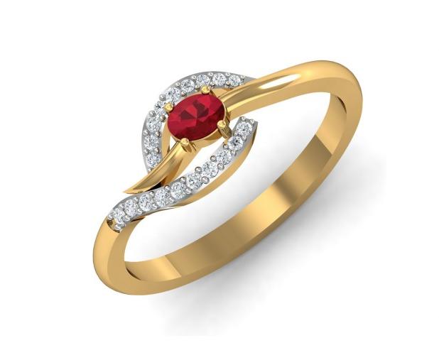 Buy Tory Ruby & Diamond Ring Online