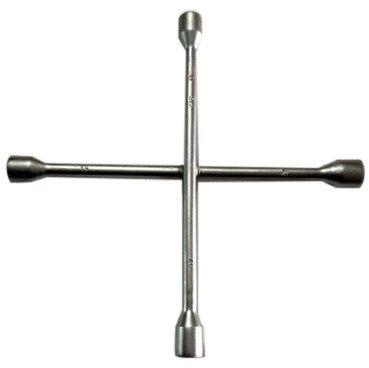 Stainless Steel Cross Wheel Spanner, Hardness : 40-50 HRC