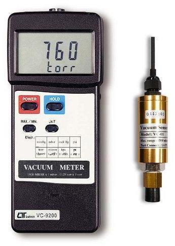  1 to 1500 mbar Digital Vacuum Meter