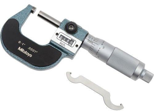 Black Electronic Micrometer