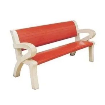 Rectangular Polished RCC garden bench, Size : Standard