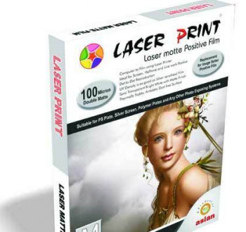 Gold Direct Laser Positive Film, for Screen Printing, Feature : Glossy Look, Moisture Proof