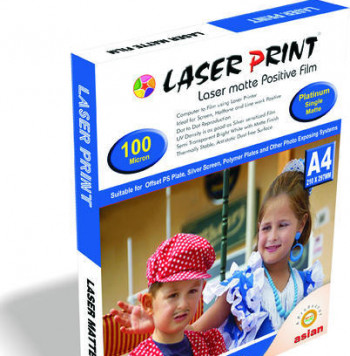 Laser Single Matte Positive Film