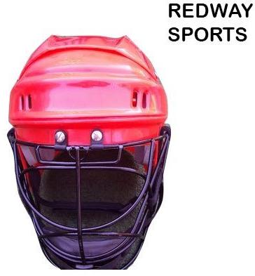 Fiber SS Field Hockey Helmets, Color : Red