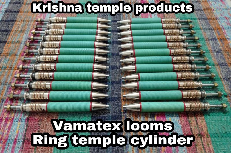 Vamatex loom ring temple cylinders with temple rubber barrel roll