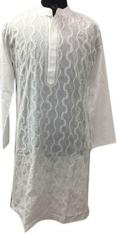 Mens White Kurta