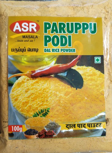 Paruppu Podi Dal Rice Powder, Packaging Type : Packet