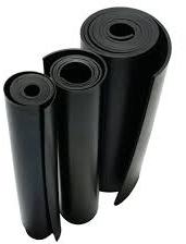 Polished Butyl Rubber Sheets, for Industrial, Width : 100-500mm