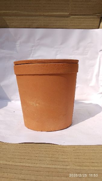 500 ml Clay Food Container, Size : Standard