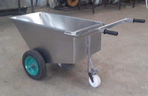Garbage Collection Trolley, Feature : Moveable, Non Breakable, Rustproof