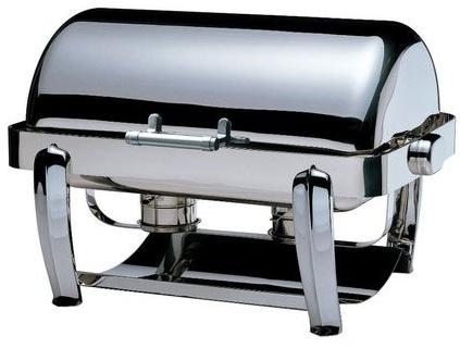 Rectangular Roll Top Chafing Dish, for Hotel