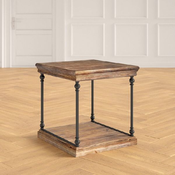 Polished Natural Wood Celestia End Table, for Home, Hotel, Parlour, Feature : Attractive Designs, Easy To Place