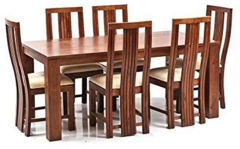 Wood Dinette Set, Size : 6x3 Feet (Table Size)