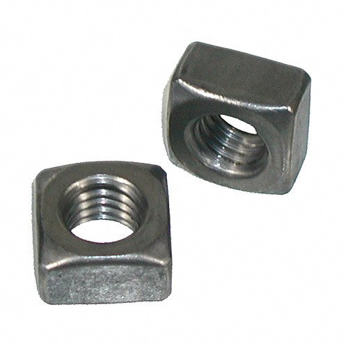 Mild Steel Square Nut, Size : 4-10 mm