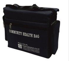St Johns PVC Community Health Bag, Color : Black