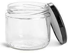 Glass Salsa Jar