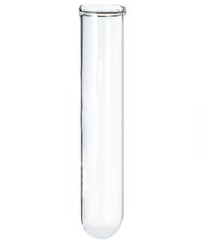 Polished Glass Test Tube, for Lab Use, Color : Transparent