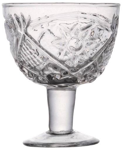 Glass Three Star Ice Cup, Capacity : 150 GM