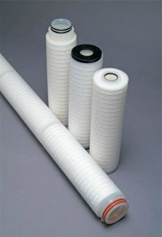 Polypropylene Pleated Cartridge Filter, Length : 10”, 20”, 30”, 40”