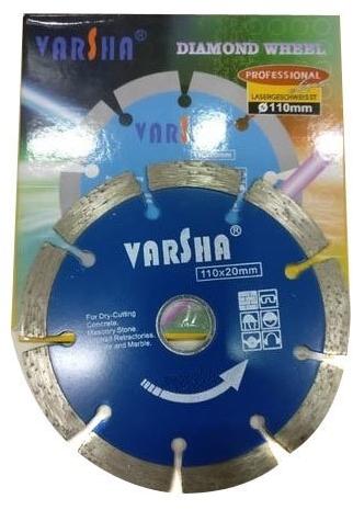 Varsha Marble Cutting Wheel, Size : 110 x 20mm