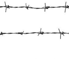 Iron Barbed Wire, for Fence Mesh, Length : 20-40mtr