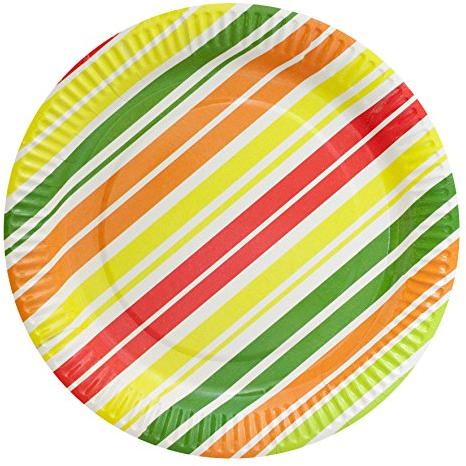 Round Printed Paper Plate, for Event, Nasta, Snacks, Size : Multisizes