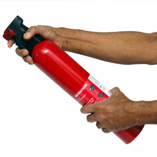 Mild Steel Aerosol Fire Extinguisher, Color : Red