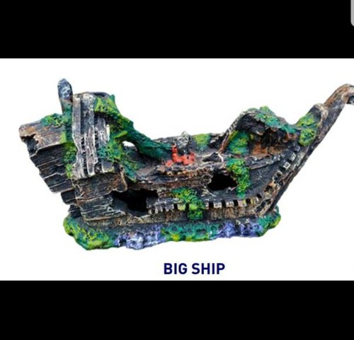 Big Ship Aquarium Toy