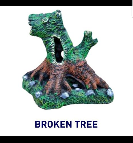 Broken Tree Aquarium Toy