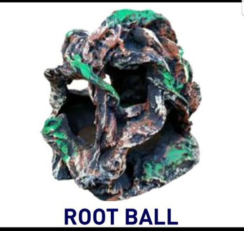 Root Ball Aquarium Toy, for Decoration Purpose, Feature : Attractive Pattern, Fine Finished, Light Weight