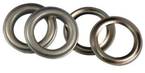 Silver Iron Curtain Eyelets, Shape : Round