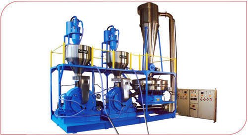 LLDPE Pulverizer Machine, Capacity : 500 Kg Per Hour