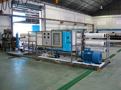 Electric Polished Metal Reverse Osmosis Plant, Power : 1-3kw