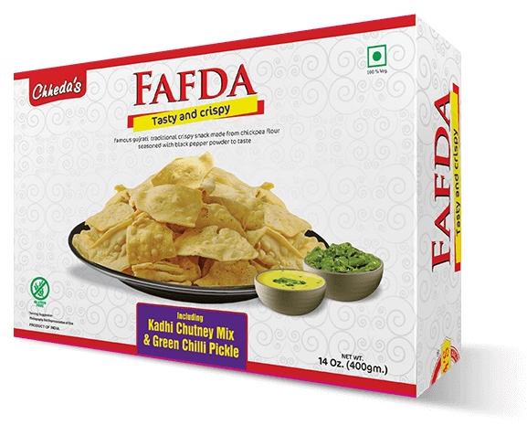 Chheda's Fafda with Chutney