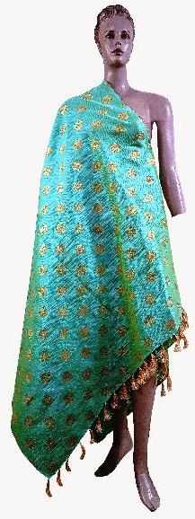 Chiffon Embroidered Fringes Printed Dupatta, Feature : Easily Washable, Skin Friendly