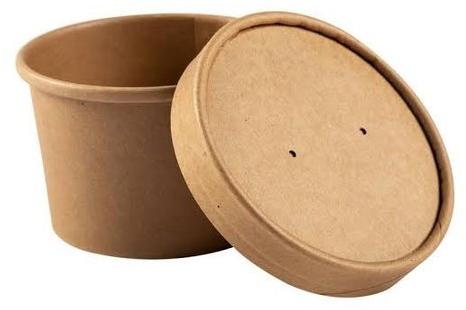 Paper Round Food Container