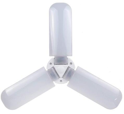 PVC Ceiling Fan Light Kit, Color : White