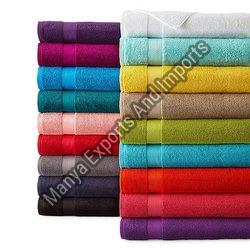 Bath Towels, for Home, Hotel, Size : 40x40cm, 70*140cm, 75*33cm