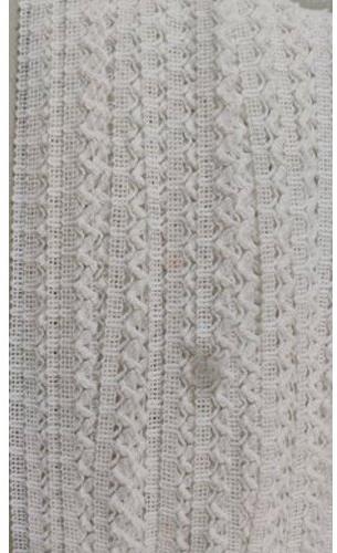 Cotton Crosia Laces, Color : White