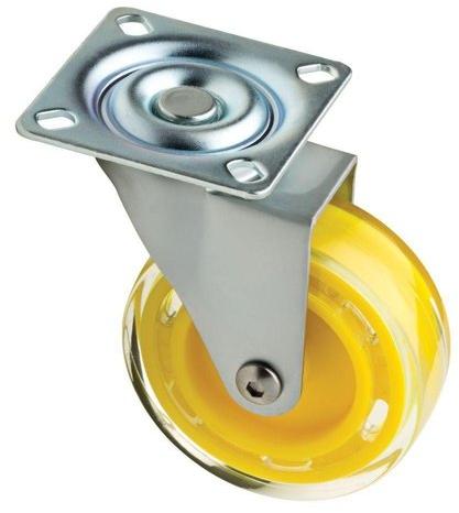 Polyurethane Rigid Caster Wheel, Packaging Type : Box