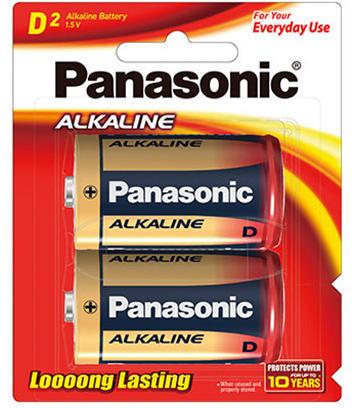 PANASONIC Industrial Alkaline Batteries, Voltage : 1.5 V
