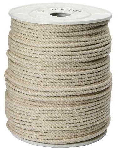 All Triple Twisted Cotton Rope, Size : 2to25