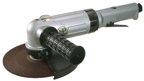 Pneumatic Angle Disc Grinder, for Ideal cleaning of castings