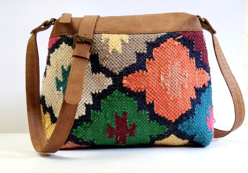 Kilim Sling Bags, Specialities : Durable, Fashionable, High Quality